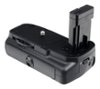 Bower - Power Grip for Nikon D3100 and D5100 DSLR Cameras - Black-Front_Standard
