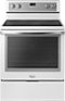 Whirlpool - 30" Self-Cleaning Freestanding Electric Convection Range - White Ice-Front_Standard