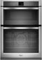 Whirlpool - 30" Single Electric Convection Wall Oven with Built-In Microwave-Front_Standard