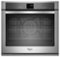 Whirlpool - 30" Built-In Single Electric Convection Wall Oven-Front_Standard