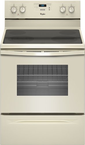  Whirlpool - 30&quot; Self-Cleaning Freestanding Electric Range - Biscuit