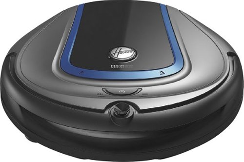 Hoover - Quest 800 Robot Vacuum - Silver-Front_Standard 
