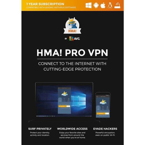  AVG - HMA! Pro VPN (Unlimited Devices) (1-Year Subscription)