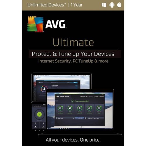  AVG - Ultimate (Unlimited Devices) (1-Year Subscription)
