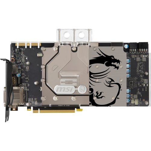 MSI - NVIDIA GeForce GTX 1070 8GB GDDR5 PCI Express 3.0 Graphics Card - Silver-Front_Standard