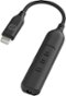 Scosche - StrikeLINE Lightning To Headphone Jack Adapter - Black-Front_Standard