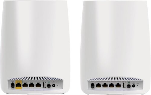 NETGEAR Orbi AC3000 Tri-Band Mesh Wi-Fi System (2-pack) - White GLOBAL SHIPPING