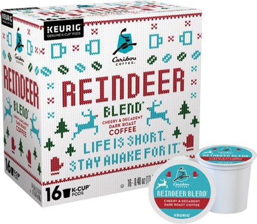  Caribou Coffee - Reindeer Blend K-Cup Pods (16-Pack) - Multi