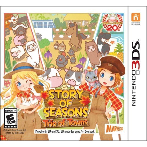  Story Of Seasons: Trio of Towns Standard Edition - Nintendo 3DS