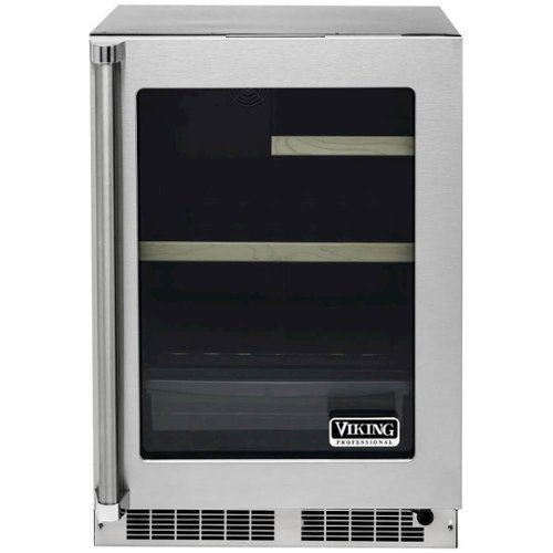 Viking - Professional 5 Series 20-Bottle Wine Cooler - Stainless steel