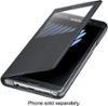 S-View Flip Cover for Samsung Galaxy Note 7 Cell Phones - Black-Front_Standard