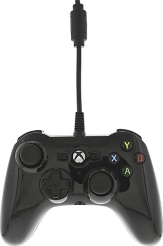 PowerA - Mini Controller for Microsoft Xbox One - Black ice-Front_Standard 