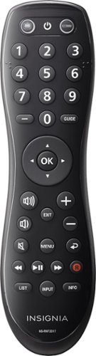  Insignia™ - 2-Device Universal Remote - Black