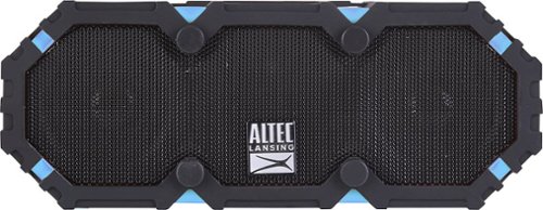  Altec Lansing - Mini Life Jacket 3 Portable Wireless and Bluetooth Speaker - Aqua Blue