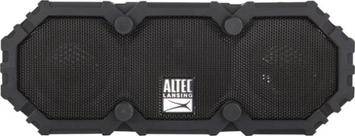  Altec Lansing - Mini Life Jacket 3 Portable Wireless and Bluetooth Speaker - Black
