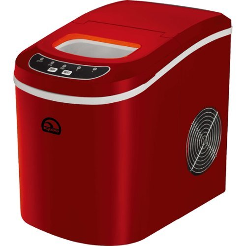  Igloo - 9.5&quot; 26-Lb. Portable Icemaker - Red