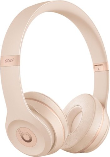  Beats Solo³ Wireless Headphones - Matte Gold