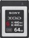 Sony - G-Series 64GB XQD Memory Card-Front_Standard
