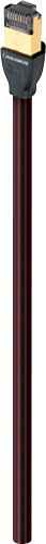AudioQuest - RJE Cinnamon 39.4' Ethernet Cable - Black/Red