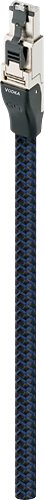 AudioQuest - RJE Vodka 9.8' In-Wall Ethernet Cable - Black/Blue