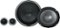 Kenwood - 6-1/2" 2-Way Car Speakers with Polypropylene Cones (Pair) - Black-Front_Standard
