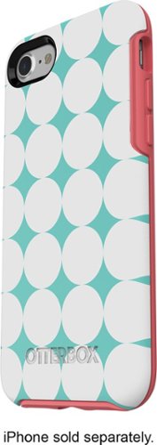  OtterBox - Symmetry Series Case for Apple® iPhone® 7 - Aqua Pink/Halftone