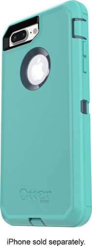  OtterBox - Defender Series Case for Apple® iPhone® 7 Plus - Blue/Aqua