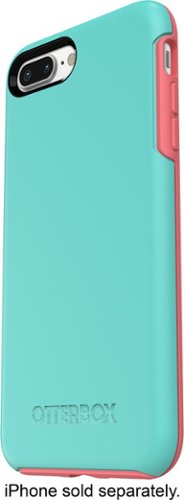  OtterBox - Symmetry Series Case for Apple® iPhone® 7 Plus - Aqua/Pink