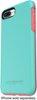 OtterBox - Symmetry Series Case for Apple® iPhone® 7 Plus - Aqua/Pink-Front_Standard