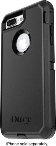  OtterBox - Defender Series Case for Apple® iPhone® 7 Plus - Black