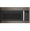 GE Profile - 1.7 Cu. Ft. Convection Over-the-Range Microwave with Sensor Cooking - Slate-Front_Standard