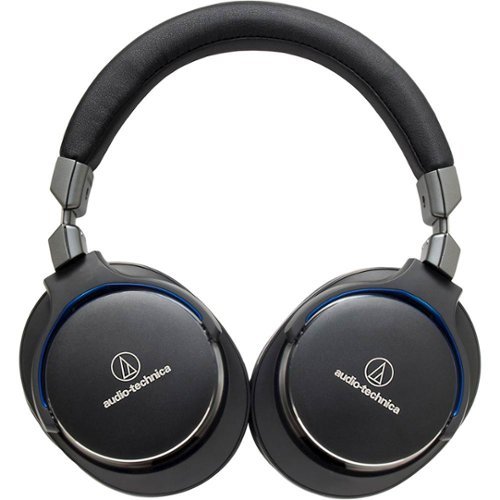  Audio-Technica - ATH Wired Over-the-Ear Headphones - Black