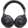 Audio-Technica - ATH Wired Over-the-Ear Headphones - Black-Front_Standard