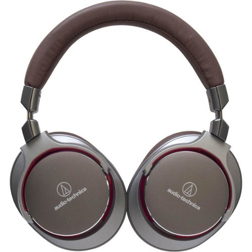  Audio-Technica - ATH Over-the-Ear Headphones - Gunmetal