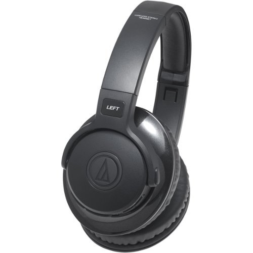 Audio-Technica - ATH-S700BT Wireless Over-the-Ear Bluetooth Headphones - Black-Angle_Standard 