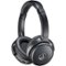 Audio-Technica - QuietPoint Noise Cancelling Wired Over-the-Ear Headphones - Black-Front_Standard