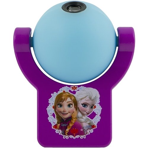 Jasco - Projectables LED Plug-In Night Light, Disney Frozen - Purple-Front_Standard 