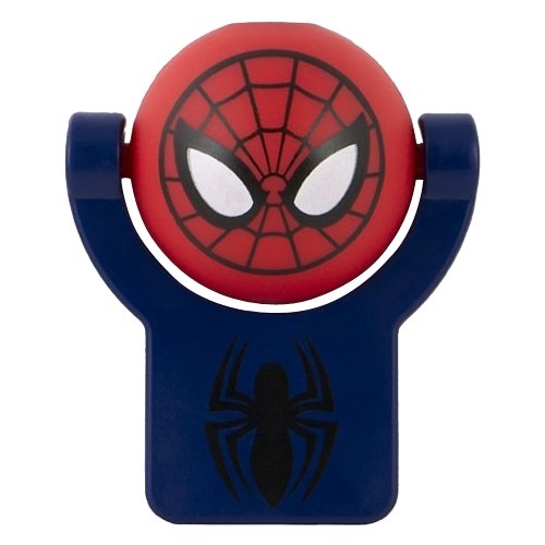  Jasco - Projectables LED Plug-In Night Light, Marvel Ultimate Spider-Man - Red