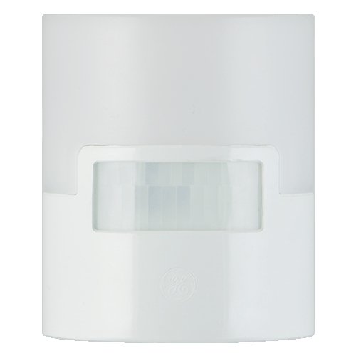 GE - UltraBrite Plug-in LED Motion Activated Night Light - White
