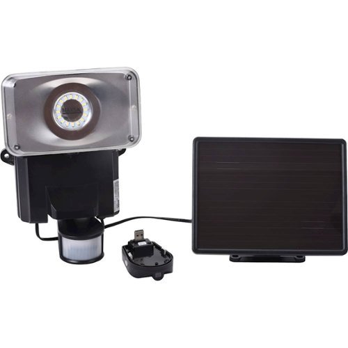 MAXSA Innovations Solar Outdoor 720p Secrity Camera - Black WORLDWIDE DELIVERY