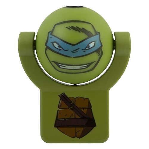 Jasco - Projectables LED Plug-In Night Light, Nickelodeon TMNT Leonardo - Green-Front_Standard 