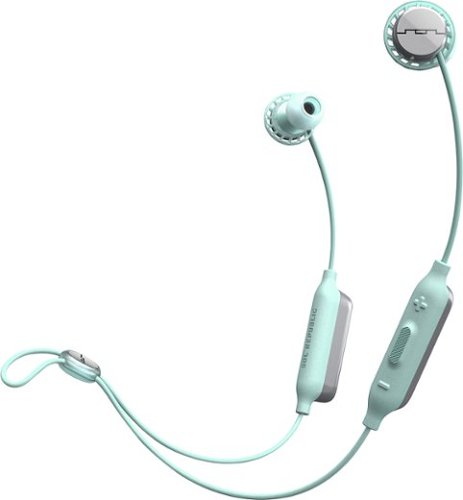  Sol Republic - Relays Sport Wireless In-Ear Headphones - Gray/Mint