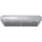 GE Profile - 30 inches - Convertible - Under cabinet Range Hood - Stainless Steel-Front_Standard