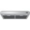 GE - 30 inches - Convertible - Under cabinet Range Hood - Stainless Steel-Front_Standard