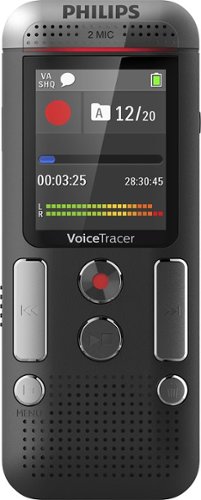 Philips - Voice Tracer Audio Recorder - Anthracite/chrome-Front_Standard 