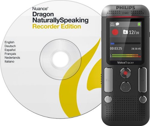  Philips - Voice Tracer Audio Recorder - Anthracite/chrome