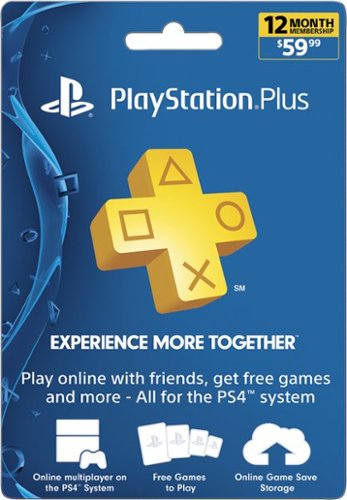 Sony - PlayStation Plus 12-Month Membership