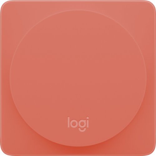 Logitech - Pop Add-On Wireless Smart Home Switch - Coral-Front_Standard 