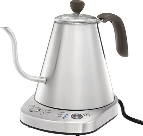  Caribou Coffee - 0.8L Electric Kettle with Temperature Control - Stainless Steel