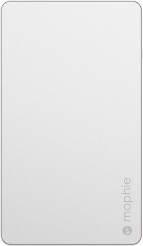 mophie - Powerstation mini 3,000 mAh Portable Charger for Most USB-Enabled Devices - White-Front_Standard 